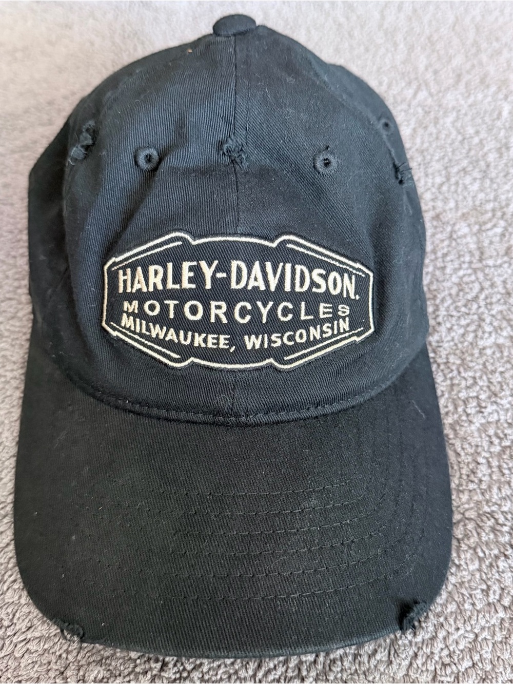 Harley Davidson adjustable hat